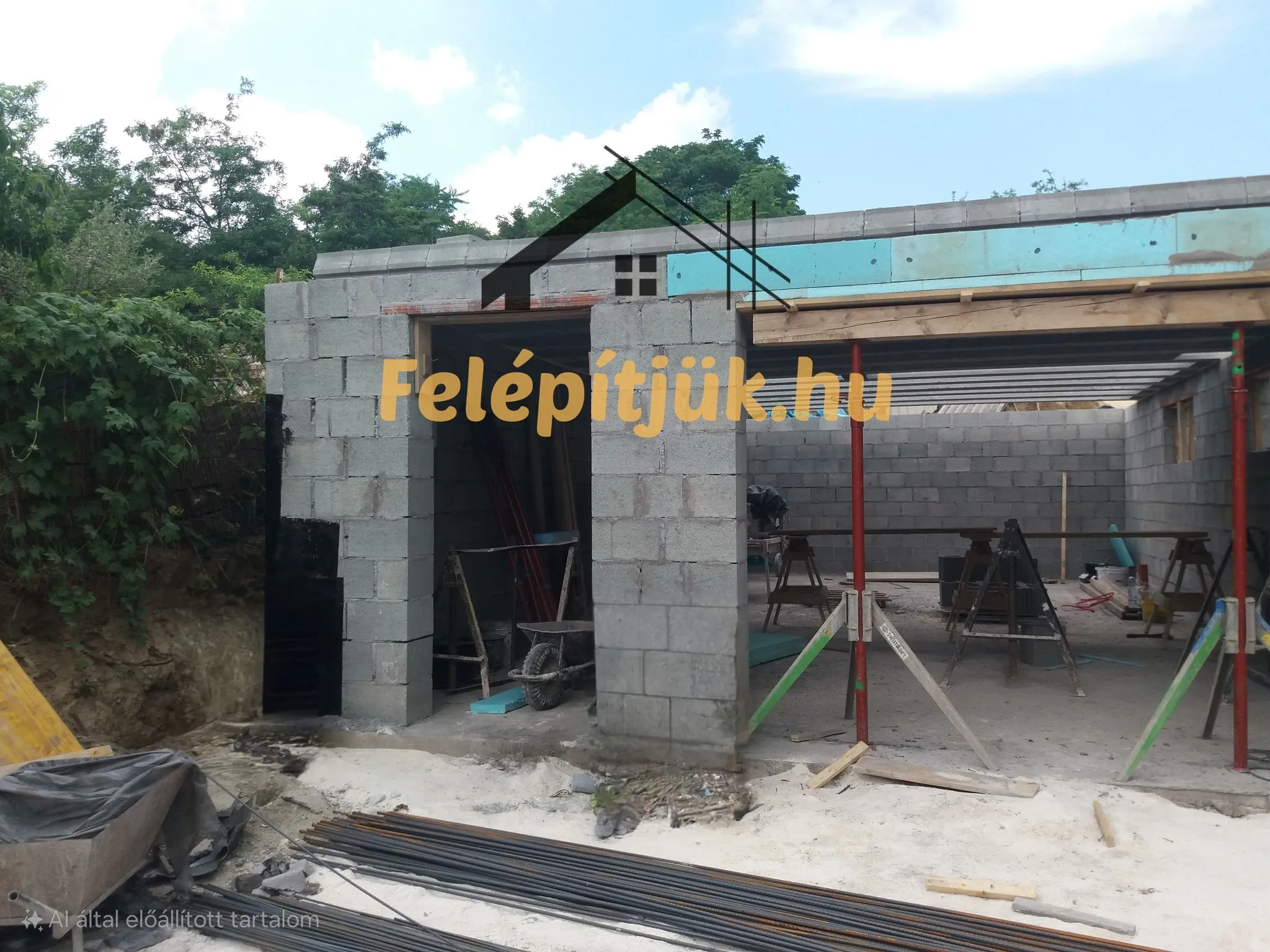 Zsámbék — Családi ház generálkivitelezése — 2. kép